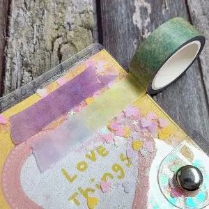 테이프 수채화물감 마스킹 수채화 (WFKBKOZ)