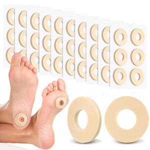 [미국배송] THRELACO 60 카운트 소프트 폼 캘러스 쿠션 원형 옥수수 패드 발바닥용 방수 셀프 스틱 접착 남성 발 관리를 위한 마찰과 마찰로부터 옥수수를 보호합니다