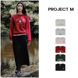 [프로젝트엠](타임스퀘어점리빙관)[프로젝트M] 여성) 프로젝트멍 플리스 그래픽 맨투맨(EPF4TR2950)