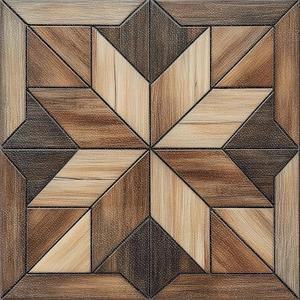 홈티튜트 10PCS 12x12인치 소박한 나무 알갱이 모양의 필 앤 스틱 바닥 타일 탈착식 자가 접착 비닐 스티커 욕실 주방 침실 입구 홈 데코용