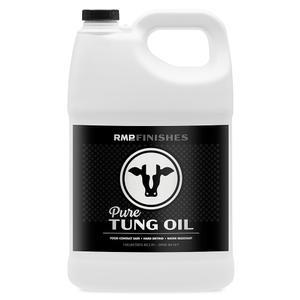 RMP, 목재 마감, 도마, 야외 가구, 정육점 블록, 바닥재, 등급, 방수, 1갤런용 순수 텅 오일 마감
