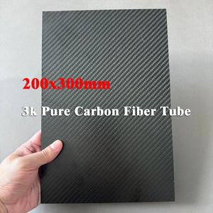 [호환품]1개 200mm X 0.5mm 1mm 4mm 탄소 플레이트 패널 시트 고강도 복합 재질 섬유 보드