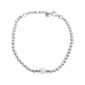 [판도라] 593173C01 타임리스 트리티드 프레쉬워터 컬처드 진주 앤 비드 실버 팔찌