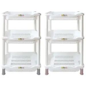 [하프클럽/]다용도선반 다용도 3단 스탠드 1P 수납 주방 사각선반 욕실