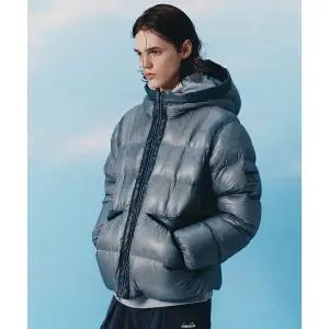 디아도라 diadora 베라피우마 시어 덕다운 자켓 LIGHT GREY D5423LDJ94GRL 381574