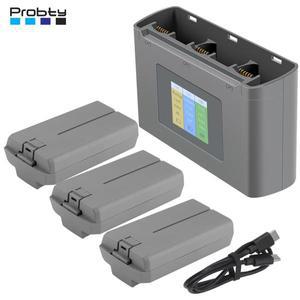 DJI호환 Mini 2 SE, 4K, 배터리 + 지능형 비행 액세서리용 3방향 USB 충전 허브