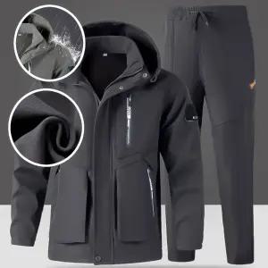 혹한기캠핑 방한복세트 기모 상하 낚시 등산 겨울차박 체온보호 새벽낚시