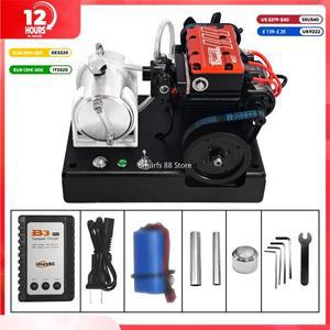 토얀 FS L200AC 엔진 모델 (시동 베이스 포함) 금속 인라인 2기통 4행정 공랭식 니트로 완구