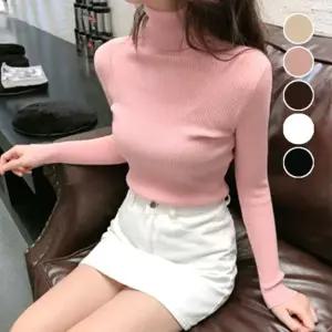 루즈핏 레이어드티 겨울 여성 티셔츠 여성티셔츠 편한 여성오버핏긴팔티 골지