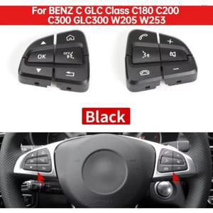 벤츠 호환 C GLC 클래스 C180 C200 W205 차량용 스티어링 휠 스위치 버튼 볼륨 휴대폰 다기능