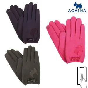 아가타 여성용 스몰사이즈 시어링 모직장갑 WAGW1704