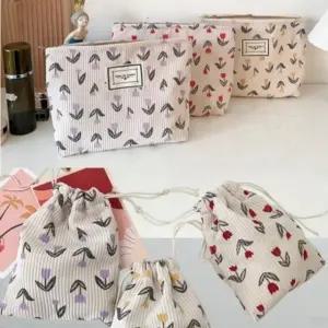 여행용 파우치 대 다용도 이너백 포켓 해외 수납 정리 가방 화장품 (WFKCQGD)