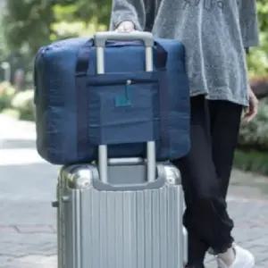 여행용 파우치 가방 캐리어 접이식 백 보스턴 결합 휴대용 세이프 (WFKCQGR)