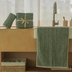 [테리파머] 사염 호텔수건 200g x 5장 (런던스트라이프) 호텔타올 호텔타월 수건 타올 타월 수건세트