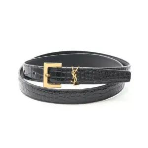 [생로랑]SAINT LAURENT 모노그램 벨트 (554465 DND0J 1000)