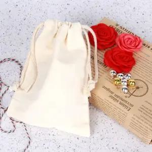 고품질 무지 캔버스 복조리파우치 15x21 (WFKDPGV)