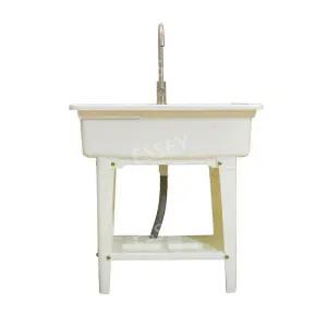 간이 가정용 세면기 개수대 세탁 소형 탕비실 플라스틱 싱크대