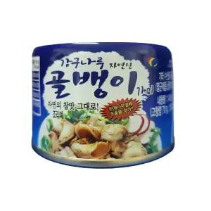 강구나루 자연산 골뱅이 140g 1캔 대용량 업소용