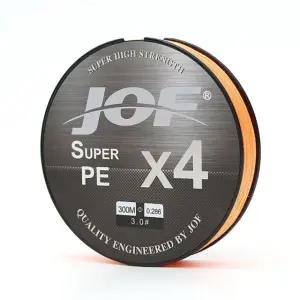 고품질 JOF 4합사라인 PE 원투 낚싯줄 3호 300m 오렌지  원줄  원투줄 (WFKDZ13)