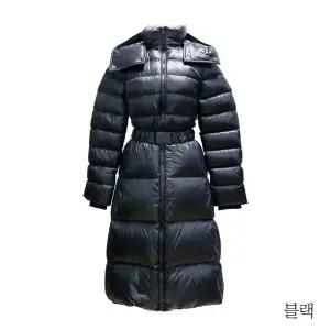 {버버리} 후드 푸퍼 롱 다운 패딩