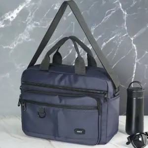 고품질 토트 크로스 남성 출장 작업 직장인 가방 네이비 (WFKDX4C)