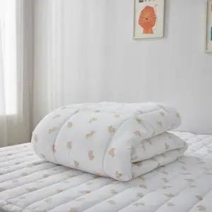 더크린 쿠키베어 소프트 카페 SS화이 단품매리스이불 이불단 패드 요깔개 봄이불