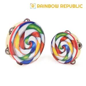 PV 롤리팝 탬버린응원 운동회 디자인 화려한 음악교구 노래방