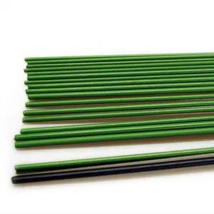 식물고정지지대 고품질의 화분지주대 12호 10개코팅철사대 꽃지 뼈대 녹색지 막대지 고정대 지주대 토마토