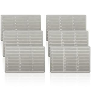 비트코인 하드웨어 콜드 백업을 위한 6 플레이트 스틸 월렛 암호화폐 시드 스토리지 지갑