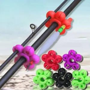 [골드스마일]선상용낚시대로드볼 고리 마모방지 꽃모양 부품 로드키퍼