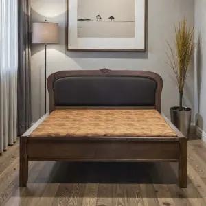 1/16~19 특가[착불] 황토흙침대 가죽 네추럴 침대 싱글 S