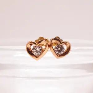 14k 하트 큐빅 귀걸이 OPJJE9843