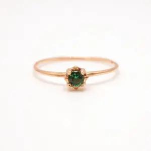 14k 그린큐 솔리테어드링 OPDLR1291