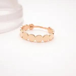 14k 민자 서클 밴드 반지 OPDLR1757