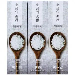 [콩심팥심]치약 메디안 솔트에너지 개입 잇몸케어