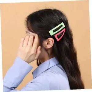 [골드스마일]세모똑딱핀 엔젤슈슈세모네모똑딱핀2p세트포인트머리핀