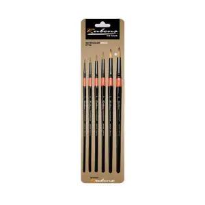 루벤스 수채화붓720 6본조세트 환붓 미술용품 세트(1개입)
