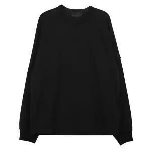 스톤아일랜드 고스트피스 와펜 블랙 맨투맨 K1S156100011-S00F3-V0029