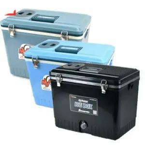 낚시용 24리터 여름캠핑 낚시겸용 아이스박스(24L 청록)