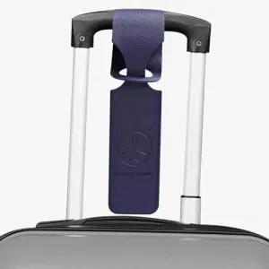 PU 가죽 컬러 띠 네임 택 캐리어태그 이름표 WEC9F1C