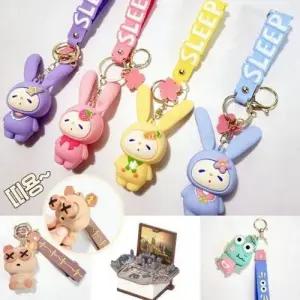 학생 차키 걸이 키홀더 캐릭터 팝업 열쇠고리 키링 재 WEDC548