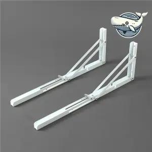 벽화분받침대 심플한 디자인 접이식 벽선반대 다용도 수납 선반 2p