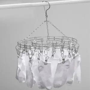 ( )잔솔 스텐 양말 건조대 빨래집게 수건 걸이 옷걸이