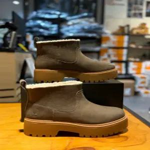 [팀버랜드] 팀버랜드 A283G W01 여성 스톤 스트릿 플랫폼 웜 라인드 첼시부츠 딥카키