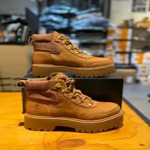 [팀버랜드] 팀버랜드 A42P8 EM7 여성 스톤 스트릿 플랫폼 레이스업 부츠 위트브라운