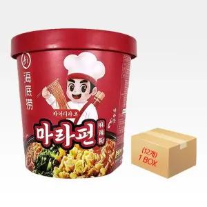 하이디라오 마라펀 1박스(12개) /중국 마라탕면 누들 컵라면