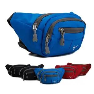 BM34 스포츠허리색 크로스백 여행 보조가방 힙색 남녀 미니크로스백