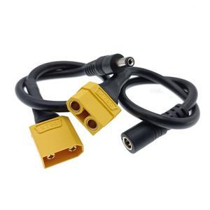 14AWG 15A 충전 케이블 XT90 플매트 카펫 러그 암수 커넥터 DC 5.5x2.1 배터리 어댑터 변환선