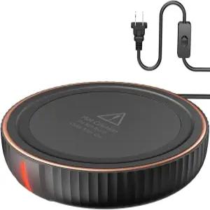 하우스젬 대형 캔들 워머 플레이트 - 책상용 커피 컵 머그 멜터 음료용 전기 히터 우유 및 차 액세서리