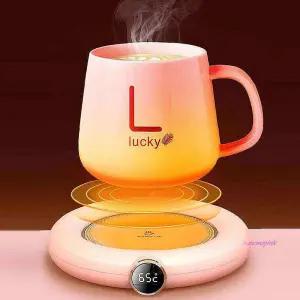 3단 사무실 텀블러 온도조절컵 컵워머 USB 학교zab148